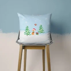 Bio-Sommersweat, Schneeflocken Auf Hellblau, Weihnachtsfreunde,by -Outlet STOFFWELTEN Store bio sommersweat schneeflocken auf hellblau weihnachtsfreundeby4