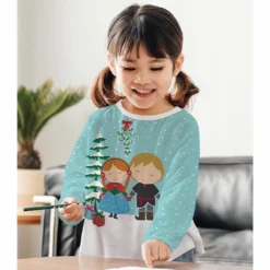 Bio-Sommersweat, Schneemann & Elch -Outlet STOFFWELTEN Store bio sommersweat schneemann elch7