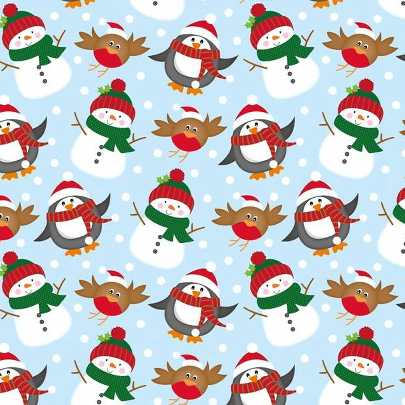 Bio-Sommersweat, Schneemann Und Pinguin, Weihnachtsfreunde,by 1 Bio-Sommersweat, Schneemann Und Pinguin, Weihnachtsfreunde,by