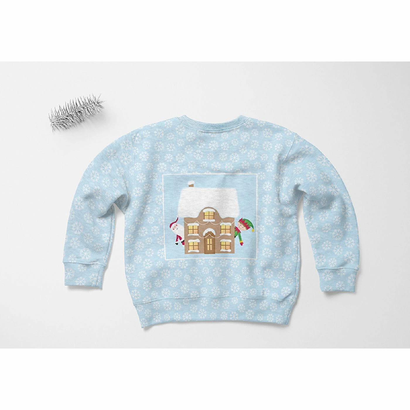 Bio-Sommersweat, Schneemann Und Pinguin, Weihnachtsfreunde,by 2 Bio-Sommersweat, Schneemann Und Pinguin, Weihnachtsfreunde,by – Bild 2