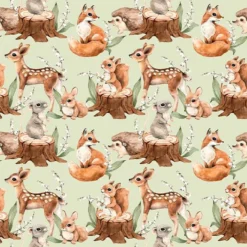 Bio-Sommersweat, Tiere Des Waldes, Im Wald