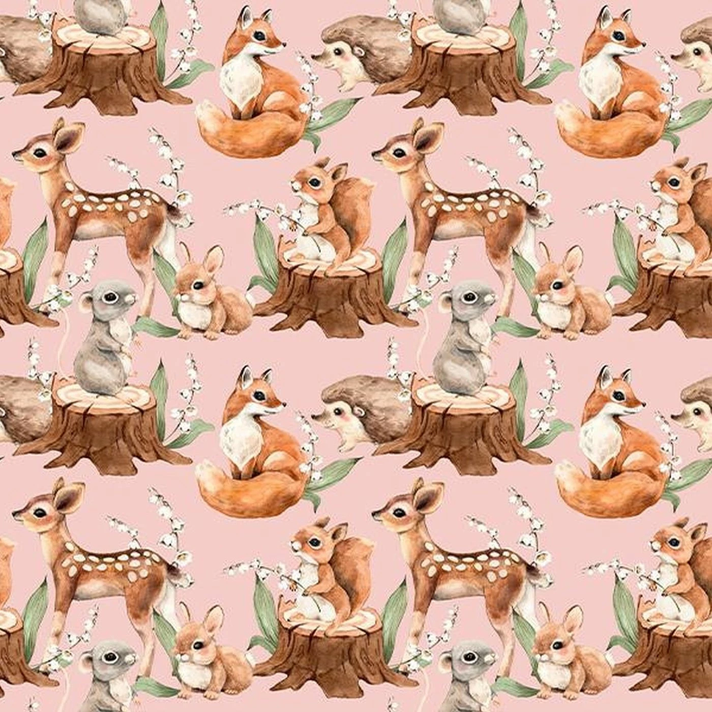 Bio-Sommersweat, Tiere Im Wald, Im Wald 1 Bio-Sommersweat, Tiere Im Wald, Im Wald