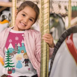 Bio-Sommersweat, Unregelmäßige Punkte "Schnee", Winterprinzessin -Outlet STOFFWELTEN Store bio sommersweat unregelmaessige punkte schnee winterprinzessin6