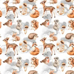 Bio-Sommersweat, Waldtiere, Im Wald