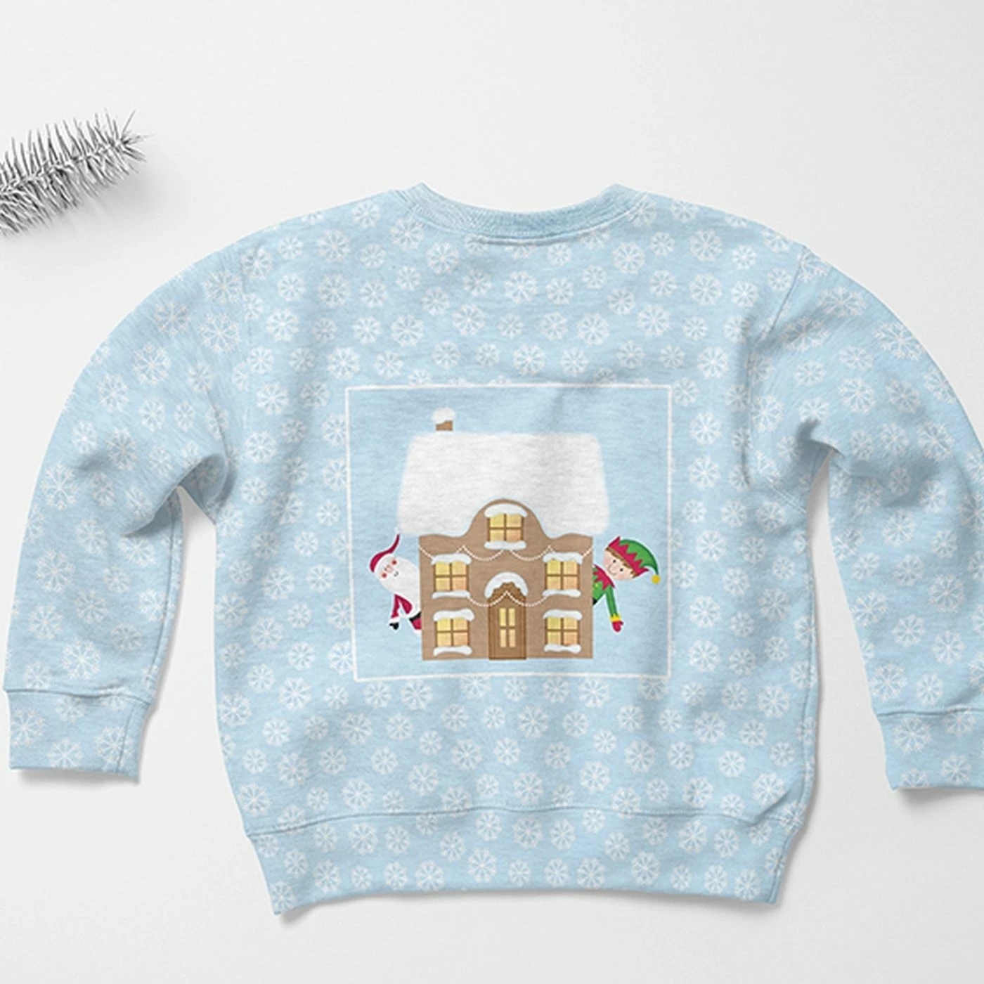 Bio-Sommersweat, Waschbär, Weihnachtsfreunde,by 2 Bio-Sommersweat, Waschbär, Weihnachtsfreunde,by – Bild 2