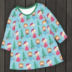 Bio-Sommersweat, Winterprinzessin -Outlet STOFFWELTEN Store bio sommersweat winterprinzessin4