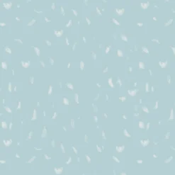 Bio-Sommersweat, Winterspaß, Schneeflocken Blau