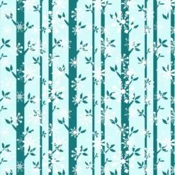 Bio-Sweat Elchtastisch, Bäume, Türkis, Sommersweat