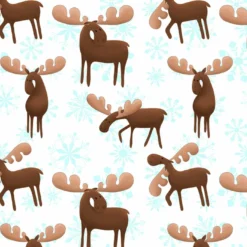 Bio-Sweat Elchtastisch, Elche & Schnee, Sommersweat