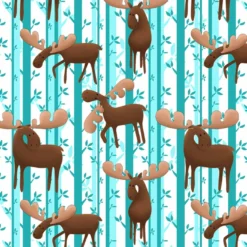 Bio-Sweat Elchtastisch, Elche & Streifen, Sommersweat