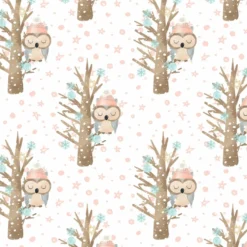 Bio-Sweat Eule & Reh, Eule Weiß, Sommersweat