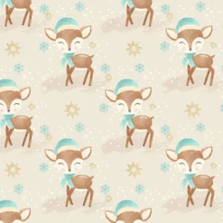 Bio-Sweat Eule & Reh, Reh Rosa, Sommersweat