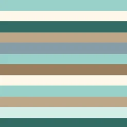 Bio-Sweat Eule & Reh, Streifen, Sommersweat