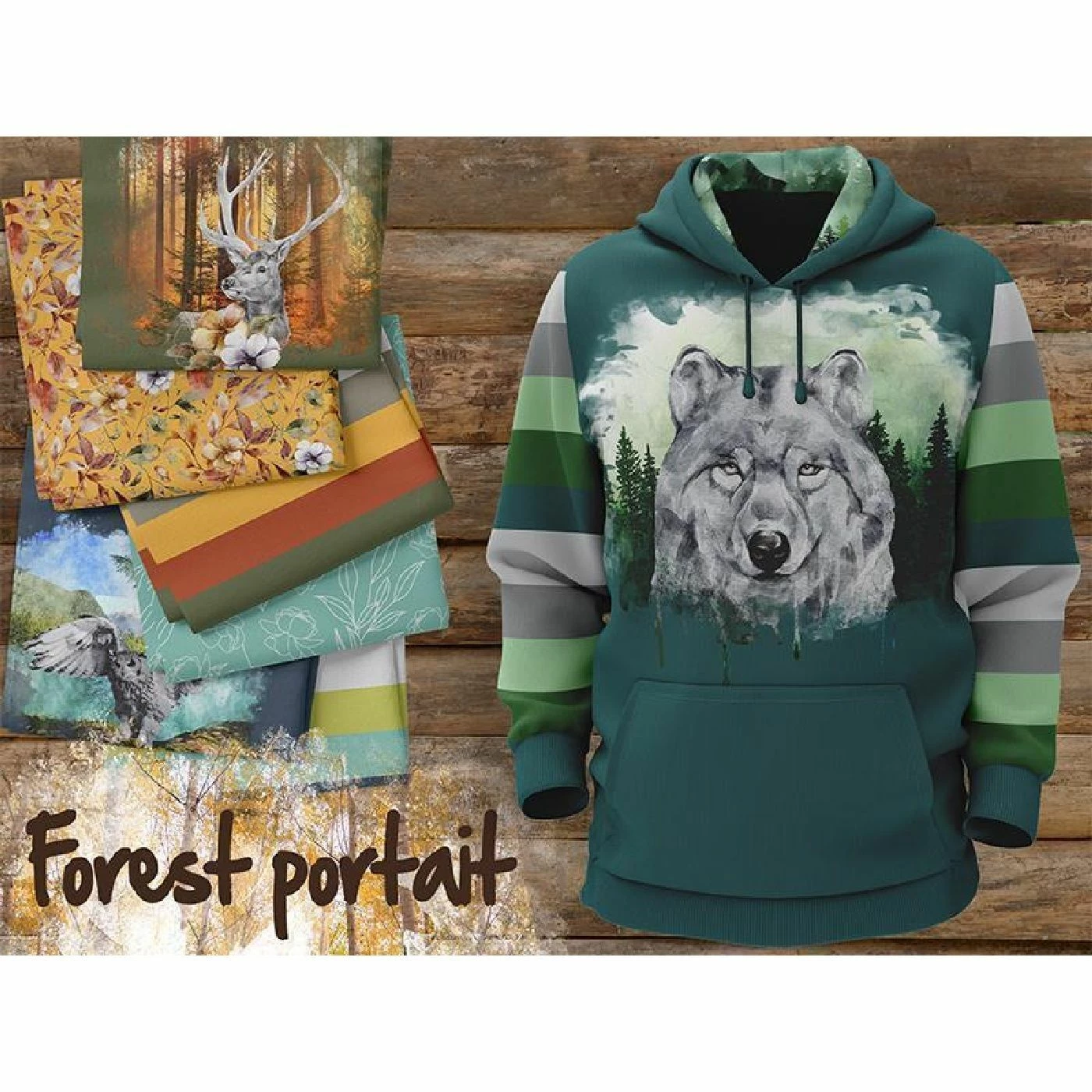 Bio-Sweat Forest Portraits, Uni Eule Sommersweat 2 Bio-Sweat Forest Portraits, Uni Eule Sommersweat – Bild 2