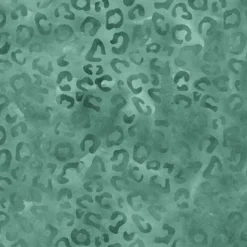 Bio-Sweat Leo Der Schneeleopard, Grün Sommersweat