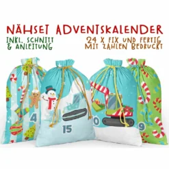 Canvas, Bagger, Adventskalender-Kombistoff 5 Canvas, Bagger, Adventskalender-Kombistoff -Outlet STOFFWELTEN Store canvas bagger adventskalender kombistoff3