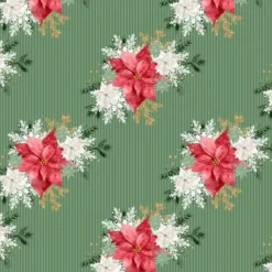 Canvas, Einhorn Blumen, Adventskalender Kombistoff