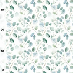 Canvas, Eukalypthus, Adventskalender-Kombistoff Süße Weihnachten