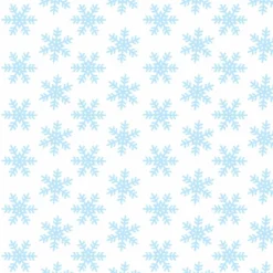 Canvas, Schneeflocken, Adventskalender-Kombistoff