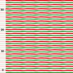 Canvas, Streifen, Adventskalender-Kombistoff Eulen