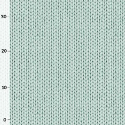 Canvas, Strickoptik, Adventskalender-Kombistoff Mauer
