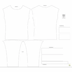 Damen Sweater (Nähset) Blätter -Outlet STOFFWELTEN Store damen sweater naehset blaetter3