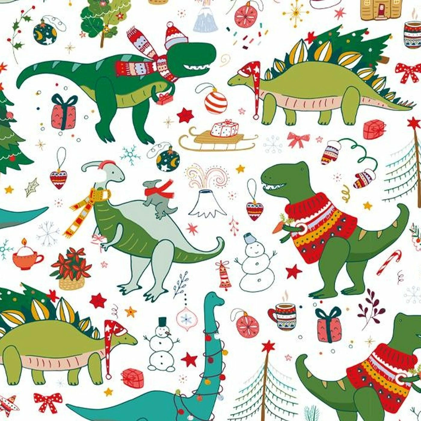 Dino-Weihachten, Bio-Sommersweat, Weihnachten 1 Dino-Weihachten, Bio-Sommersweat, Weihnachten