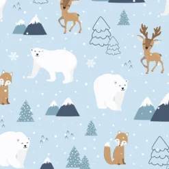 Eisberg Auf Hochwertiger, Super Weicher, ägyptischer Baumwolle, Weihnachten