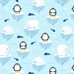 Eiszeit Auf Hochwertiger, Super Weicher, ägyptischer Baumwolle, Weihnachten