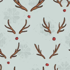 Geweihe, Bio-Sommersweat, Weihnachten