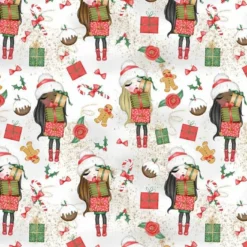 Girls, Bio-Sommersweat, Weihnachten