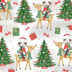 Girls & Deers, Bio-Sommersweat, Weihnachten