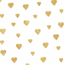 Herzen Fake Glitzer Auf Hochwertiger, Super Weicher, ägyptischer Baumwolle, Weihnachten