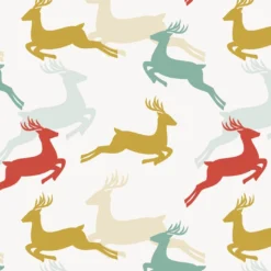 Hirsche, Bio-Sommersweat, Weihnachten