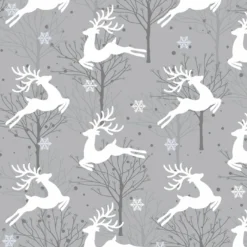 Hirschwald Auf Hochwertiger, Super Weicher, ägyptischer Baumwolle, Weihnachten