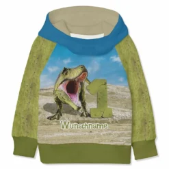 Hoodie Geburtstag "Dinosaurier" (Nähset)