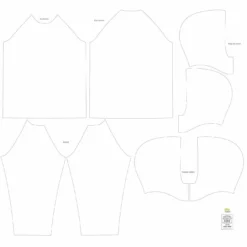 Hoodie "Schildkröte" (Nähset) -Outlet STOFFWELTEN Store hoodie schildkroete naehset3