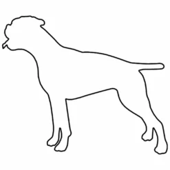 Hunderassen (Dogs) Boxer -Outlet STOFFWELTEN Store hunderassen dogs boxer5
