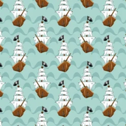 Kapitän Krake, Piratenschiffe, BIO-Jersey