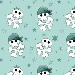 Kapitän Krake, Skulls / Totenköpfe, BIO-Jersey