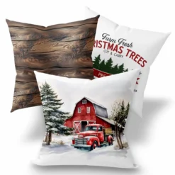 Kissen 3er SET Christmas Trees (Nähset)