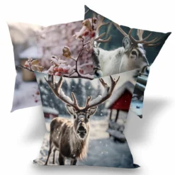 Kissen 3er SET Elch (Nähset)