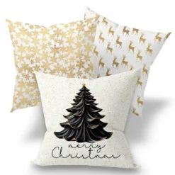 Kissen 3er SET Merry Christmas (Nähset)