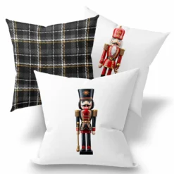 Kissen 3er SET Nussknacker (Nähset)