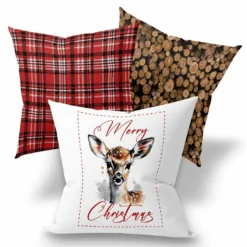 Kissen 3er SET Rehkitz (Nähset)