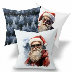 Kissen 3er SET Santa (Nähset)