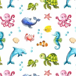 Meerjungfrau, Delphine Und Co, BIO-Jersey