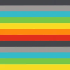 Musselin, Blockstreifen Boy Bunt, Kombi Zu Monstonello