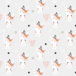 Musselin, Einhornkopf, Scandic Kids