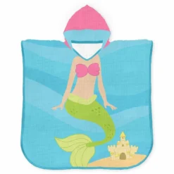 Musselin-Poncho, Meerjungfrau (Nähset)